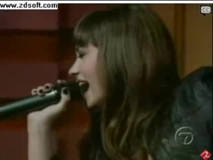 Demi Lovato-This is me(Live) with lyrics 28386 - Demilush - This is me - Live with Regis and Kelly Part o56