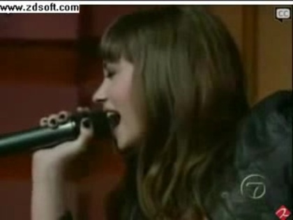 Demi Lovato-This is me(Live) with lyrics 28421 - Demilush - This is me - Live with Regis and Kelly Part o56