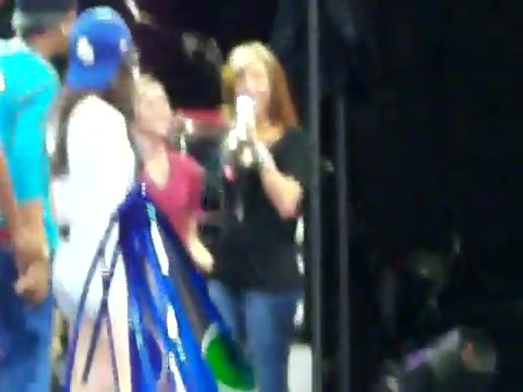 Demi Lovato\'s Entrance at Souncheck 1673