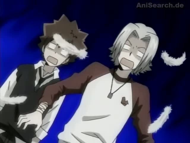 gokudera and tsuna 1 - Anime Funny