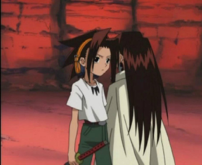 yoh and hao - Shaman King