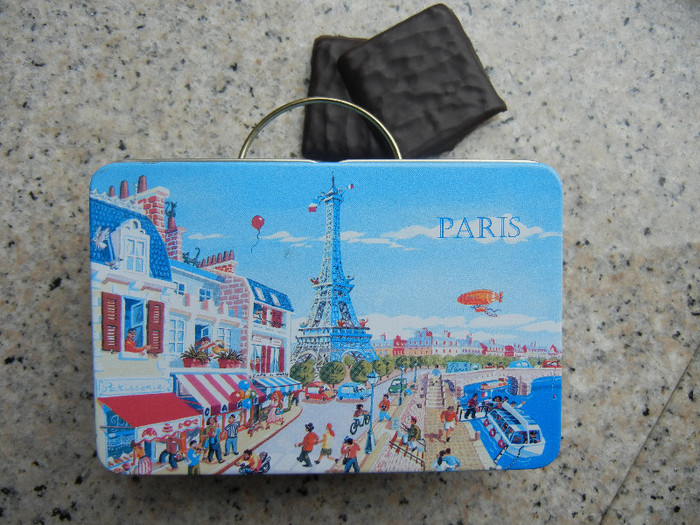 Mini Suitcase Chocolate Tin