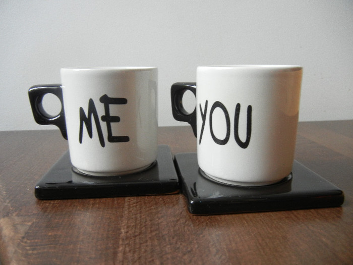 You & Me Espresso Mugs; cescute expresso You & Me.
