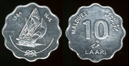 10 laari, 2001, 625 - Asia