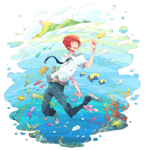 Sanada.Yuki.full.1401359 - Anime - Red Hair