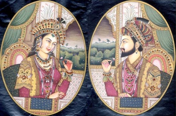 shah-jahan-and-mumtaz-mahal