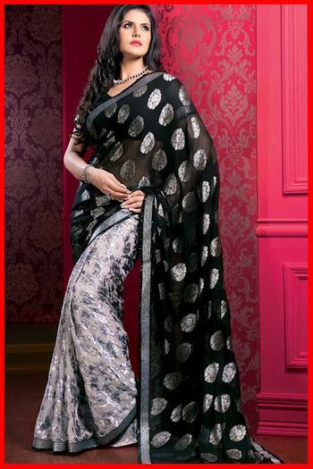 Latest-Saree-Collection-Of-Traditional-Indian-Sarees-01 - Zarine Khan