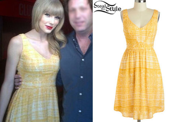 taylorswiftyellowdress