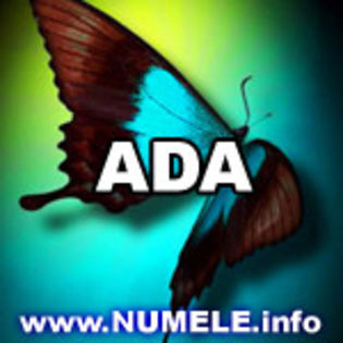 001-ADA nume fete