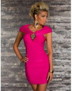 rochie-hot-pink