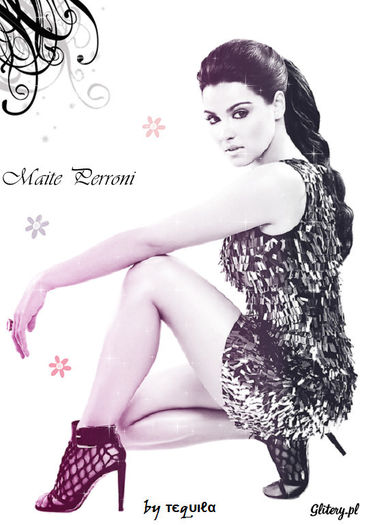 0118107604 - Poze glitter cu Maite Perroni