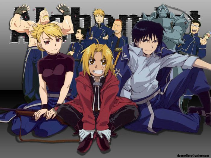 Full metal alchemist brotherhood - 1-Anime vazute de mine