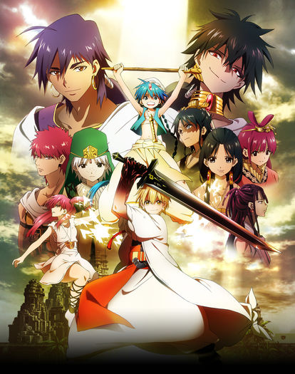 Magi: The Labyrinth of Magic - 1 Anime vazute