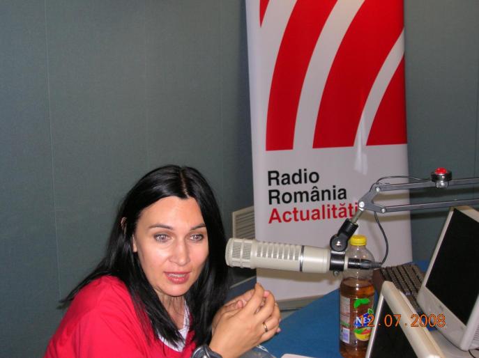 Gabriela Bobes - AL in prima emisiune Radio