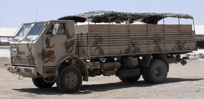 autocamion DAC; autocamion DAC 10215 in Irak
