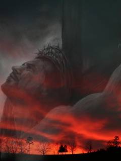 Jesus_Against_Sunset - Poze cu Dumnezeu