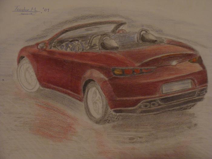 alfa spider aproape terminat...:D:"> - desene schite si picturi mai noi