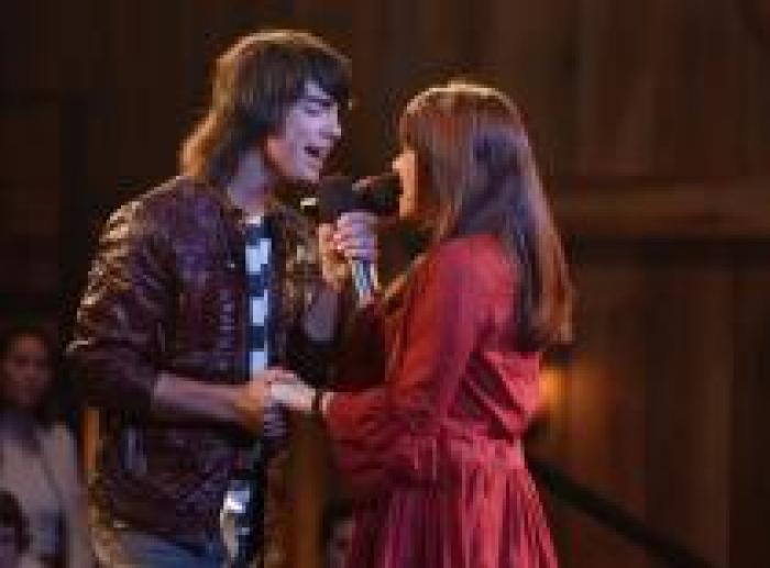 joe jonas and demi lovato - camp rock and Jonas Brothers