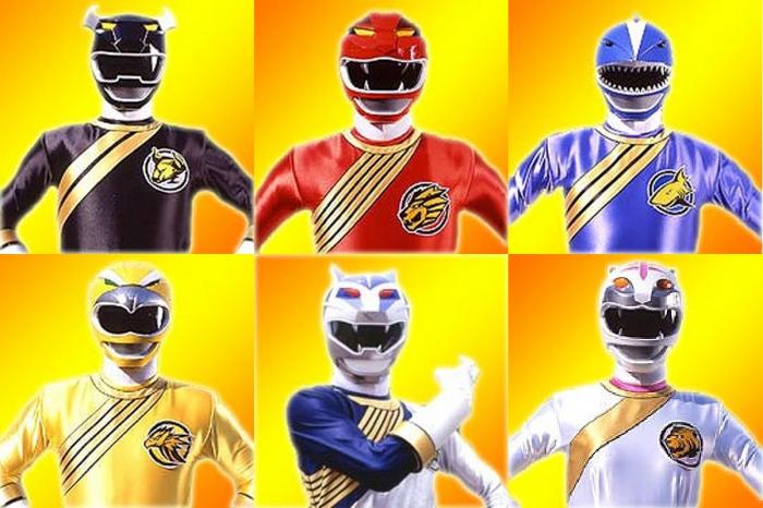 Power Rangers Wild Force Team!