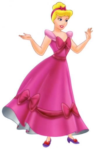 Cinderella-Pink-Dress - poze cu printese