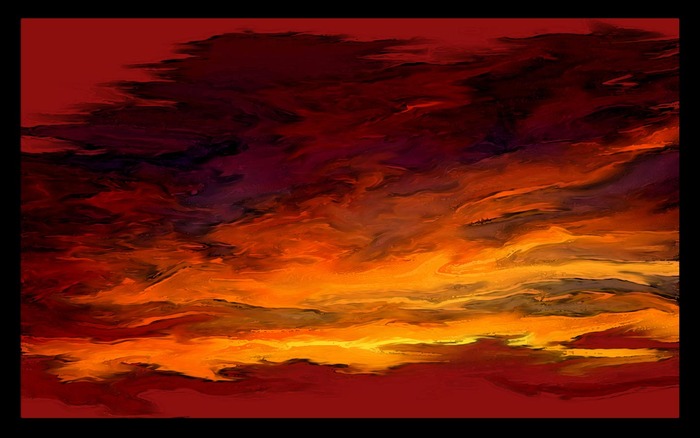 00322_abstractsunset_1440x900 - Wallpaper Amestecate