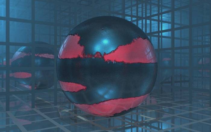 3d_-_Ball_on_Glass_room