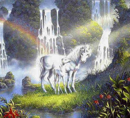 unicorn cu pui - Poze minunate