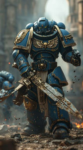 Space marines: Warhammer 40K