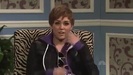 Miley Cyrus  as Justin Bieber  SNL 0678