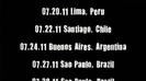 The Black Star Tour South America Trailer 355