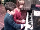 Debby Ryan gives Cameron a quick piano lesson 113