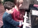 Debby Ryan gives Cameron a quick piano lesson 145