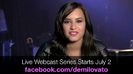 Demi Lovato - Live Webcast Series 042