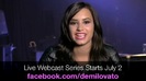 Demi Lovato - Live Webcast Series 046