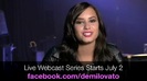 Demi Lovato - Live Webcast Series 054