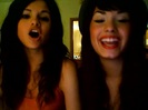 demi lovato and selena gomez with SPECIAL GUEST!!! 754