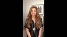 Demi Lovato - Video Message for Italy (58)