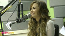 Demi Lovato In-Studio - Z100 New York (483)