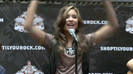 Demi Lovato  Live at Glendale Galleria  in LA for Cambio in HD 02610