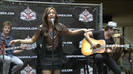 Demi Lovato  Live at Glendale Galleria  in LA for Cambio in HD 03701