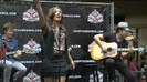 Demi Lovato  Live at Glendale Galleria  in LA for Cambio in HD 03787