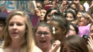 Demi Lovato  Live at Glendale Galleria  in LA for Cambio in HD 04292