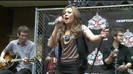 Demi Lovato  Live at Glendale Galleria  in LA for Cambio in HD 04393