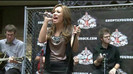 Demi Lovato  Live at Glendale Galleria  in LA for Cambio in HD 04410