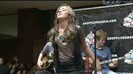 Demi Lovato  Live at Glendale Galleria  in LA for Cambio in HD 04856