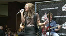 Demi Lovato  Live at Glendale Galleria  in LA for Cambio in HD 04978