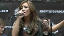 Demi Lovato  Live at Glendale Galleria  in LA for Cambio in HD 05200