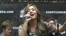 Demi Lovato  Live at Glendale Galleria  in LA for Cambio in HD 05211