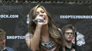 Demi Lovato  Live at Glendale Galleria  in LA for Cambio in HD 05313