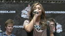 Demi Lovato  Live at Glendale Galleria  in LA for Cambio in HD 05364